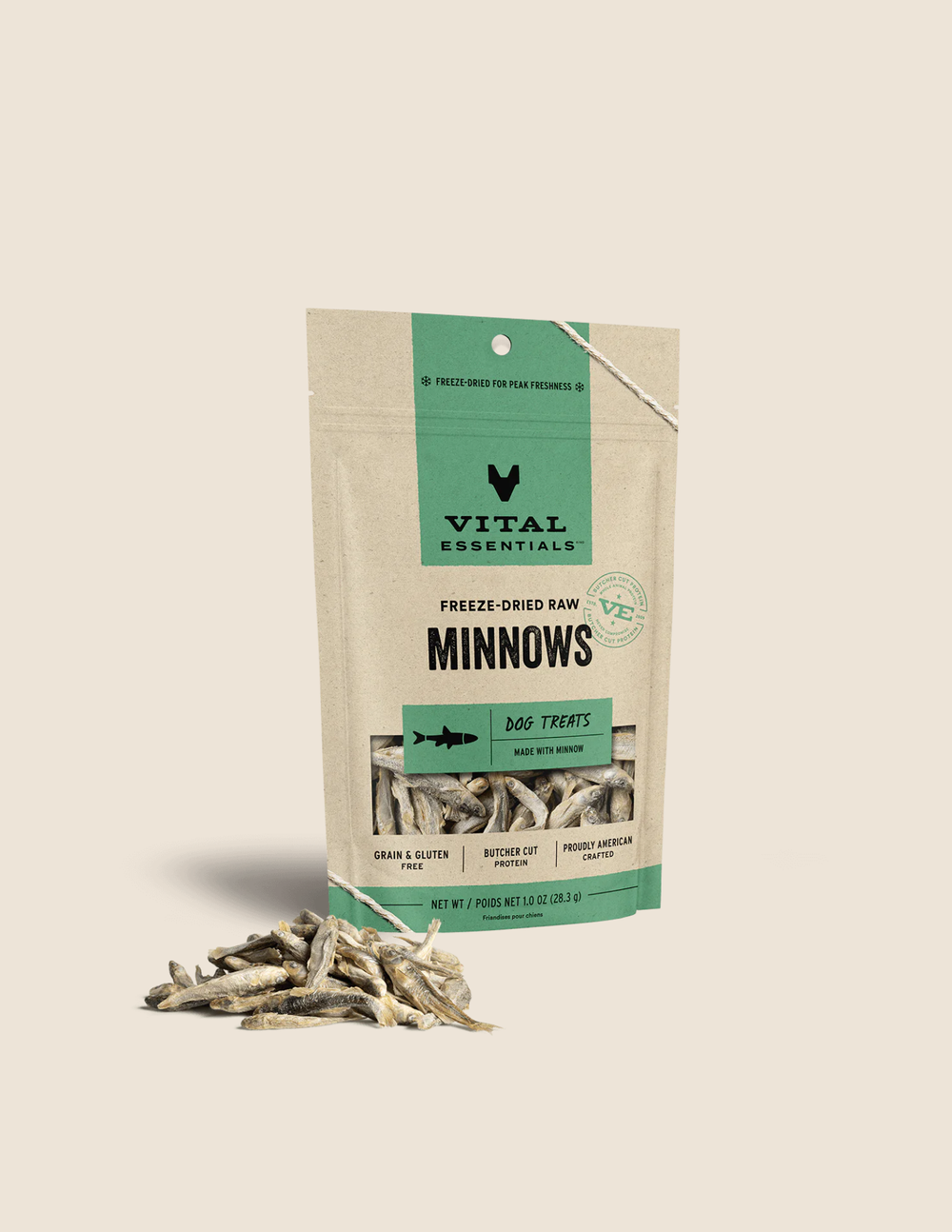Vital Essentials Freeze-Dried Minnows — Happy Dog